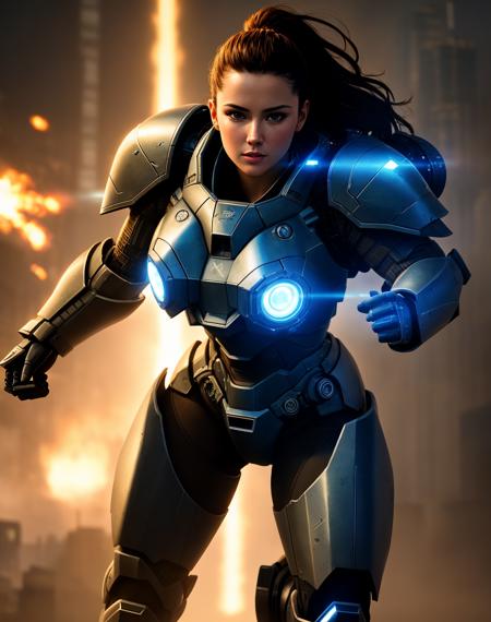 05427-4186278055-close up shot of 1 Parrley_armor, a woman in a suit of armor ,wearing Parrley_armor, big bulky futuristic armor, serious looking.png